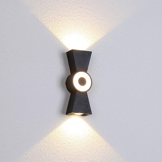Outdoor LED wall light AX161, 7W, Metal, Black Outdoor wall lights Default Title Alessandro Design