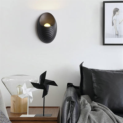 Raisa Exterior Wall Light, 18W, 3000K, Black