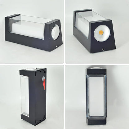 Outdoor LED wall lamp AX150BK 7W Black