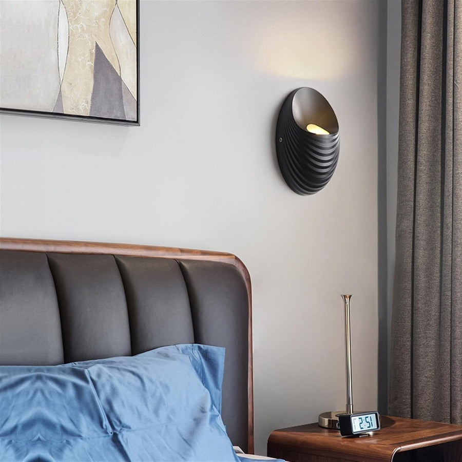 Raisa Exterior Wall Light, 18W, 3000K, Black