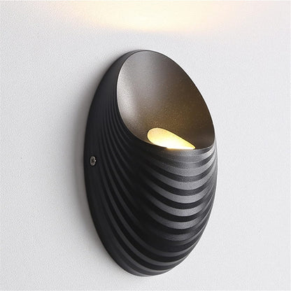 Raisa Exterior Wall Light, 18W, 3000K, Black