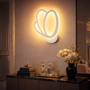 LED wall lamp Tulip 16W, Cold/Warm/Neutral Light 3000K/4000K/6000K, White, Metal and Acrylic