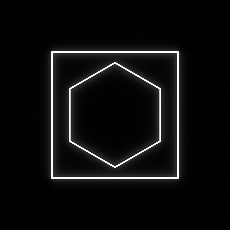 Honeycomb LED hexagons 1050mm X 1200mm