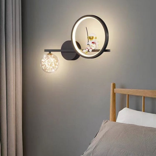 LED Wall Lamp 6W Swarna Black