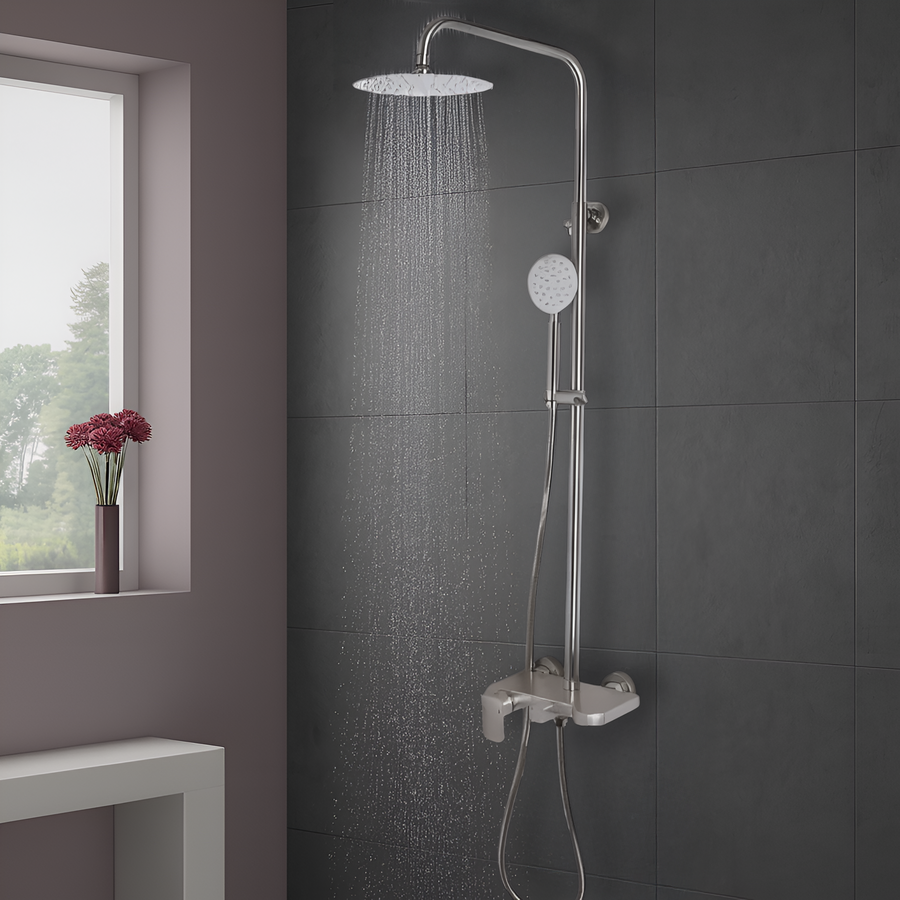 Shower Column, Stainless Steel SUS304, Satin Finish, N/LY001