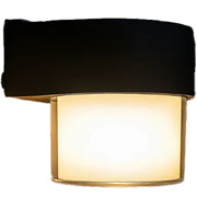 MIRA Outdoor LED Wall Light, 1 Light Source, Warm Light, Black