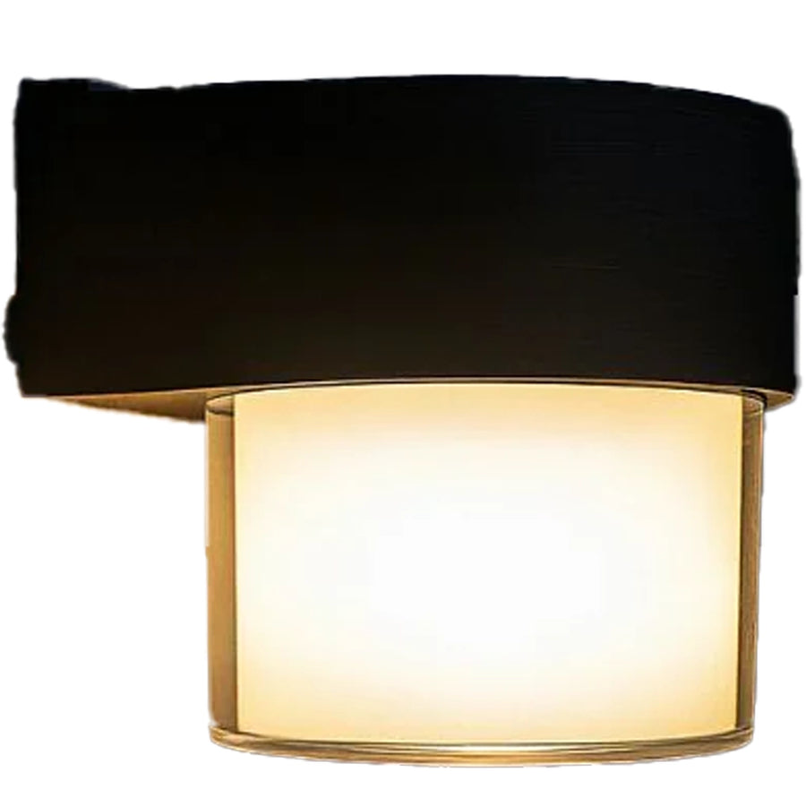 MIRA Outdoor LED Wall Light, 1 Light Source, Warm Light, Black