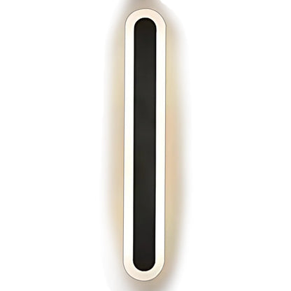 SUHA Outdoor LED wall light, Length 90cm, 13W, IP65, Metal, Linear, Black