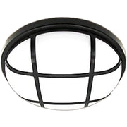 Outdoor LED wall light AX311/218BK, Diameter 22cm, 24W, IP65, Warm Light