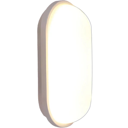 Outdoor LED wall light, 12W, IP65, White, Warm Light 3000K, Metal