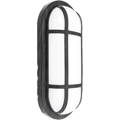 Outdoor LED wall lamp AX321/218BK, 24W, IP65, White and Black