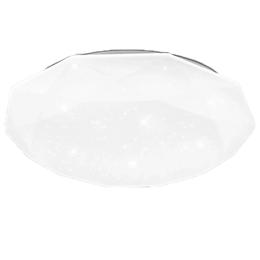 LED ceiling light, 51W, Diameter 40cm, Warm/Cold/Neutral Light, White