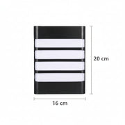 Raisa Outdoor Wall Light, 18W, 3000K, Black Outdoor Wall Light Default Title Alessandro Design