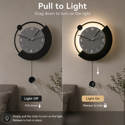 ARC Decorative LED Wall Light Ø30 cm Cold/Neutral/Warm Light Black