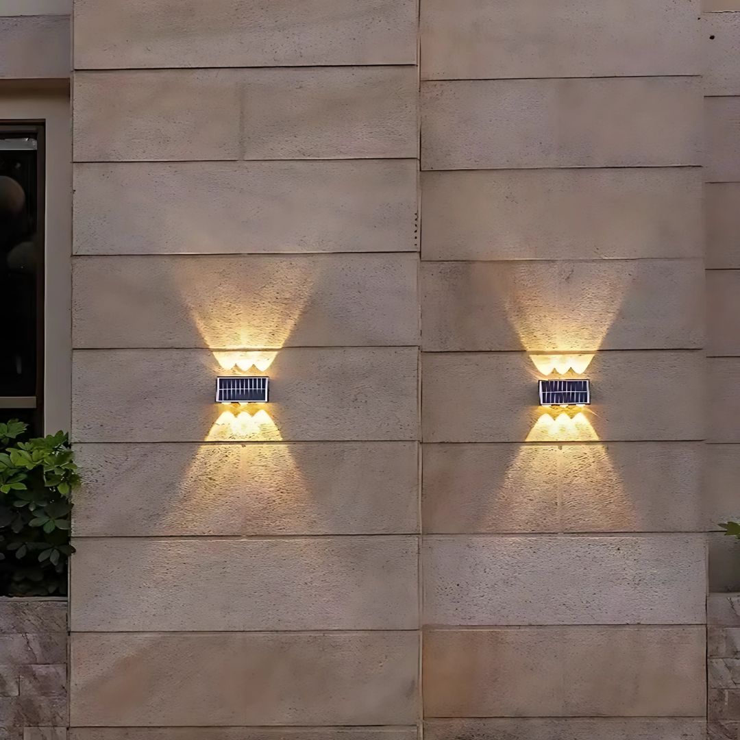 Aplica LED Exterior Solaris, 6 Surse de lumina, Lumina Calda, Negru Aplice de Exterior Default Title Alessandro Design