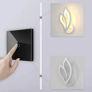LED wall lamp LILY 14W Petal Cold/Warm/Neutral Light Acrylic and White Metal Indoor wall lamps Default Title Alessandro Design
