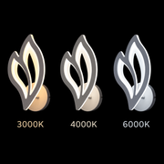 LED lamp LILY 14W Petal Light Cold/Warm/Neutral Acrylic and White Metal