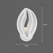 LED Wall Lamp ORCHID 11W Petal Cold/Warm/Neutral Light Acrylic Metal White