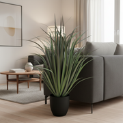 Artificial Plant Dracaena Type Ornamental Grass, 93 cm, Green, No Pot