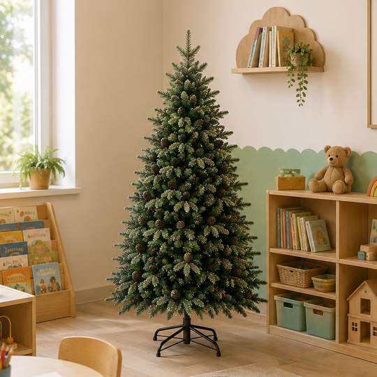 Artificial Christmas tree QAANAAQ, 150 cm, 523 tips, Green