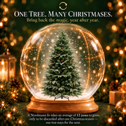 Artificial Christmas tree NORDIA, 210 cm, 1149 tips, Green