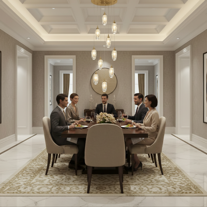 Suspended Crystal LED Chandelier, Justinian, Diameter 60cm, Adjustable Height, Gold, Metal and Crystal