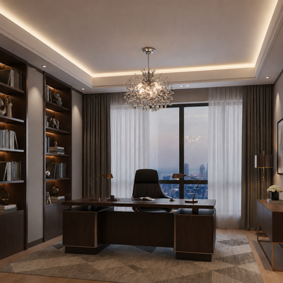 Crystal Chandelier PROWES Elegance, 8xE14, D50 cm, Shiny Chrome, Adjustable Height, Metal and Crystal