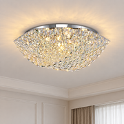 Crystal Chandelier QEQERTARSUAQ Regalis, 12x E14, Diameter 80cm, Metal and Crystal, Shiny Chrome