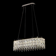 LED Chandelier with Remote Control, 114W, ROYALE Imperio, 70x33x120, Cold/Neutral/Warm Light, Dimmable, Silver, Crystal, Steel LED Chandeliers with Remote Control Default Title Alessandro Design