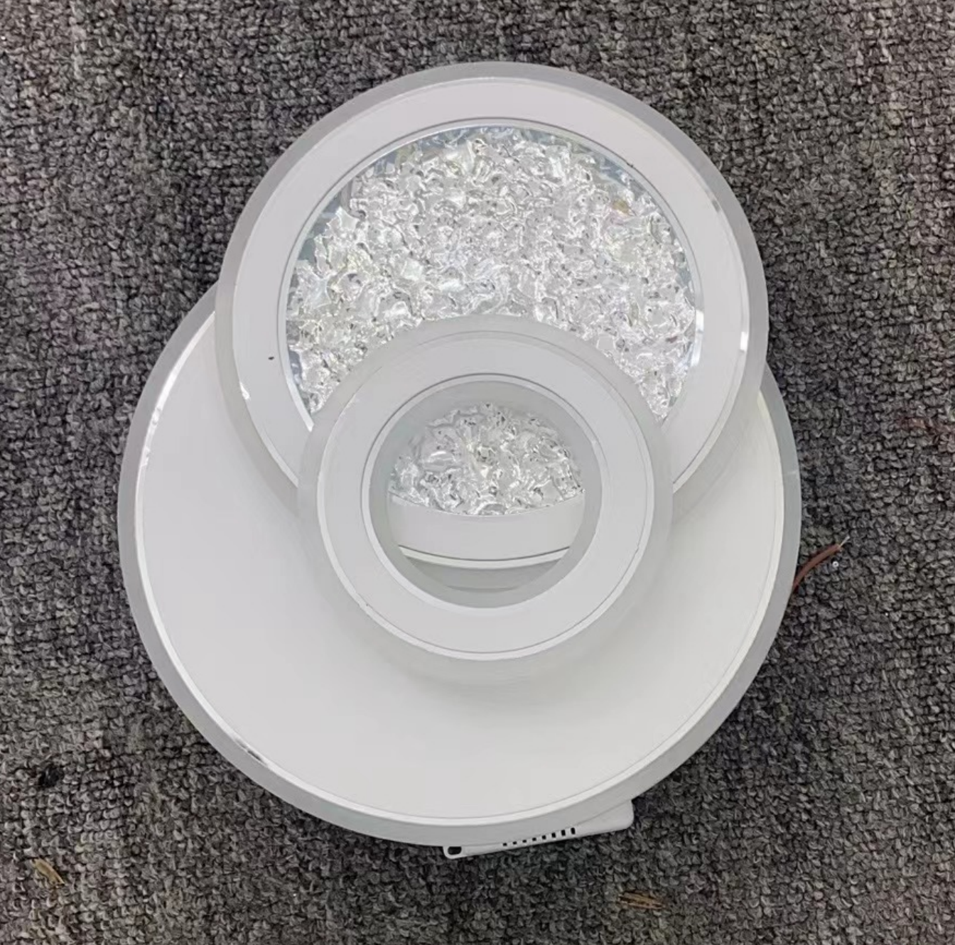 LED LED LED KOMPACIC RONDOS, 36W, 3 circles, cold/hot/neutral light, white