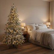 Decorațiune Brad Artificial, 180 cm, 861 vârfuri, Suport Metalic, Plastic, Verde