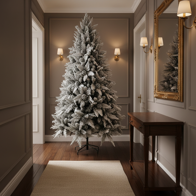 GLEIS Artificial Fir, 300 cm, 3000 tips, Metal Support, Green