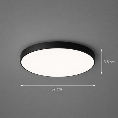 SOLIS LED ceiling light 37cm 32W Cold Light Black