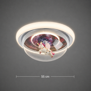 UNICORN LED chandelier, 60W, 50cm, Cold/Warm/Neutral light, Pink