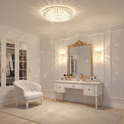 LED Spot ORBITA, 5W, Round, Cold Light + RGB, White, Resin and Glass