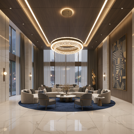 KOSMO LED chandelier with remote control 115W, Cold/Warm/Neutral light, Dimmable, Black LED chandeliers with remote control Default Title Alessandro Design