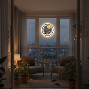 Aplica LED COSMO, 44W, Lumina Calda/Neutra/Rece, Alb