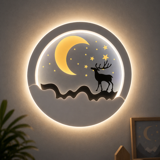 NOCTRA LED wall light, 44W, Warm/Neutral/Cold light, Black Indoor wall lights Default Title Alessandro Design