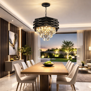 Kaison Crystal Chandelier 16xE14 Gold 