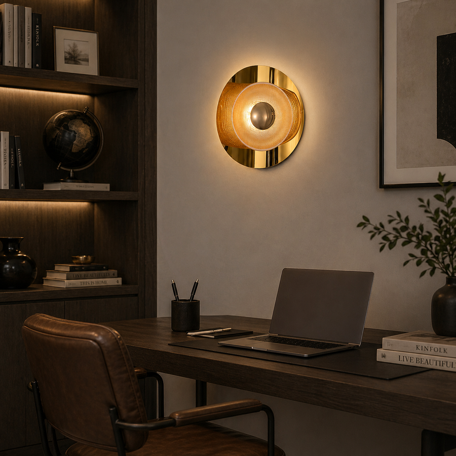 Luna Decorative LED Wall Light 83W Diameter 120CM Cold/Neutral/Warm Light Black