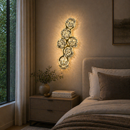 Luna Decorative LED Wall Light 83W Diameter 120CM Cold/Neutral/Warm Light Black