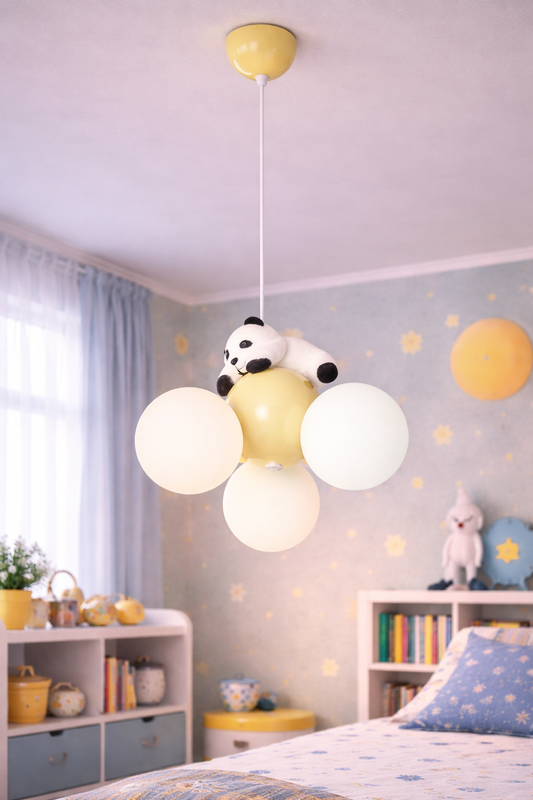 ASTRONAUT LED chandelier with remote control, 51W, Cold/Warm/Neutral light, White Blue