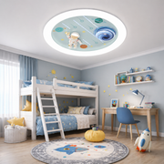 LED chandelier CONSTELATION 49W, Diameter 49cm, Cold/Warm/Neutral light, White Blue
