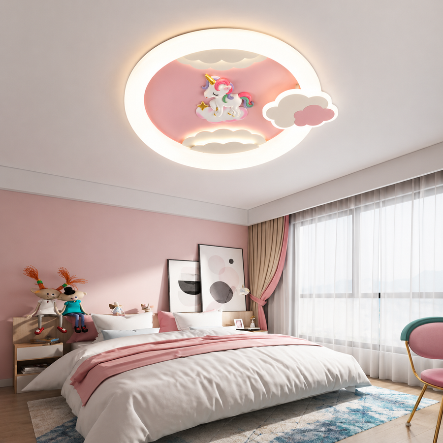 LED chandelier CONSTELATION 49W, Diameter 49cm, Cold/Warm/Neutral light, White Blue