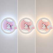 LED chandelier CONSTELATION 49W, Diameter 49cm, Cold/Warm/Neutral light, White Blue