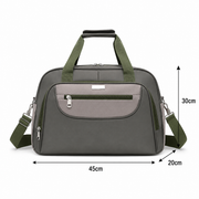 AKTAU Travel Bag, 45x20x30 cm, Oxford, Green