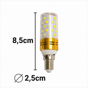 E14 LED bulb, 12W, Rose, Warm/Neutral/Cool light, 3000K/4000K/6000K