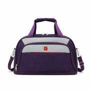 KHIVA Expandable Travel Bag, 40x20x25cm, Oxford, Purple