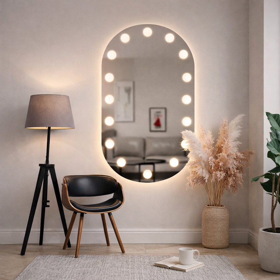 Infinitium Touch LED Mirror with Defog System 60X80cm