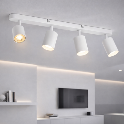 Joom Chandelier with Linear Projector 2XGU10 Black